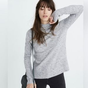 MADEWELL Donegal Turtleneck Coziest Yarn Woolblend Sweater